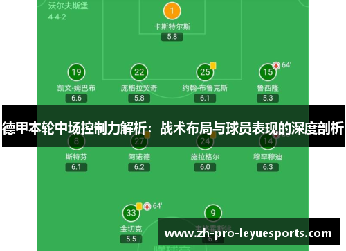 德甲本轮中场控制力解析：战术布局与球员表现的深度剖析